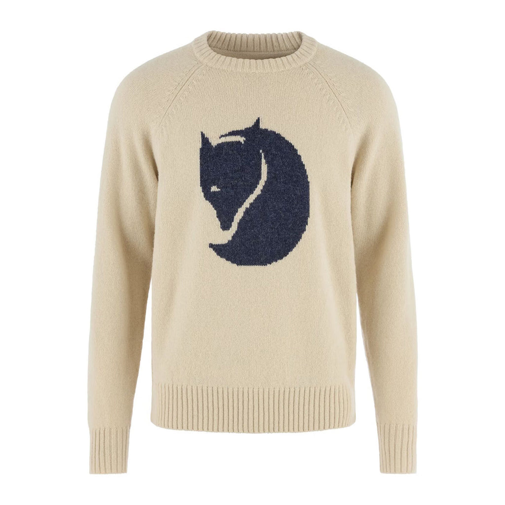 Fjällräven Logo Knit Sweater M, Herr
