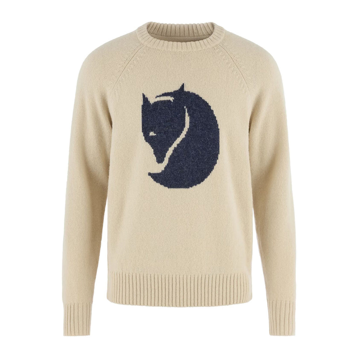 Fjällräven Logo Knit Sweater M, Herr