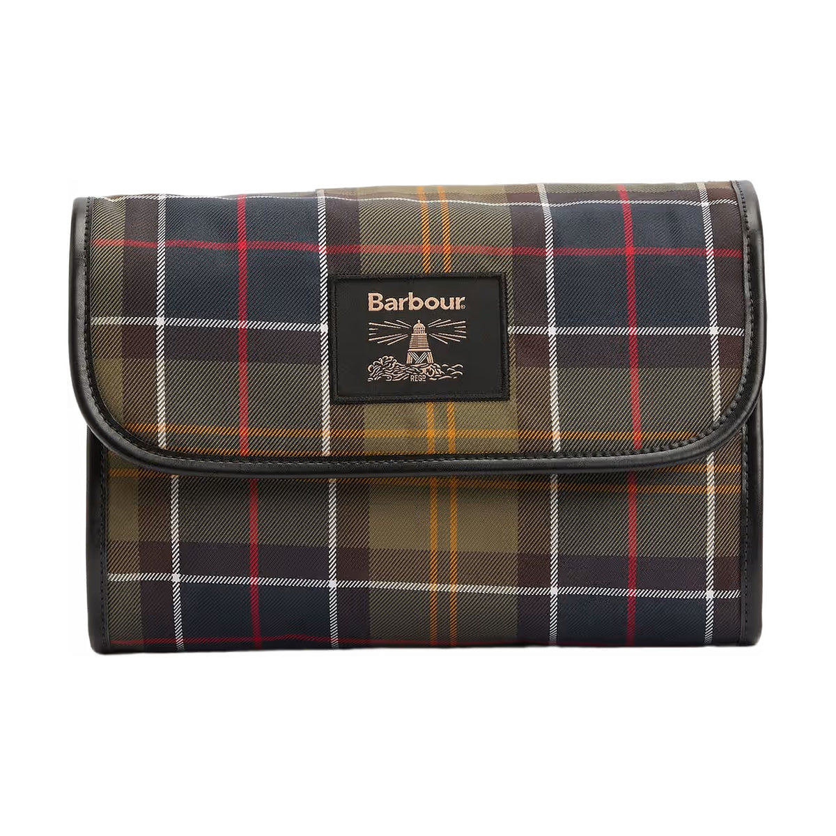 Tartan Hanging Washbag-1