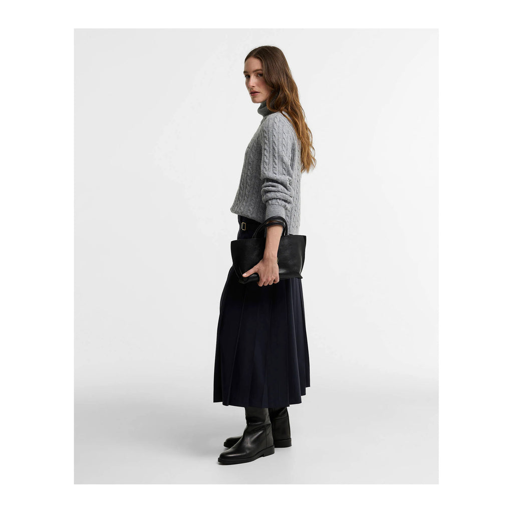 Ambleside Cable Knit Rollneck Jumper, Dam