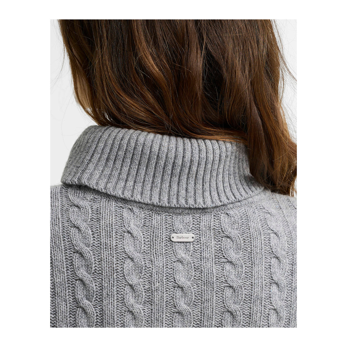 Ambleside Cable Knit Rollneck Jumper, Dam