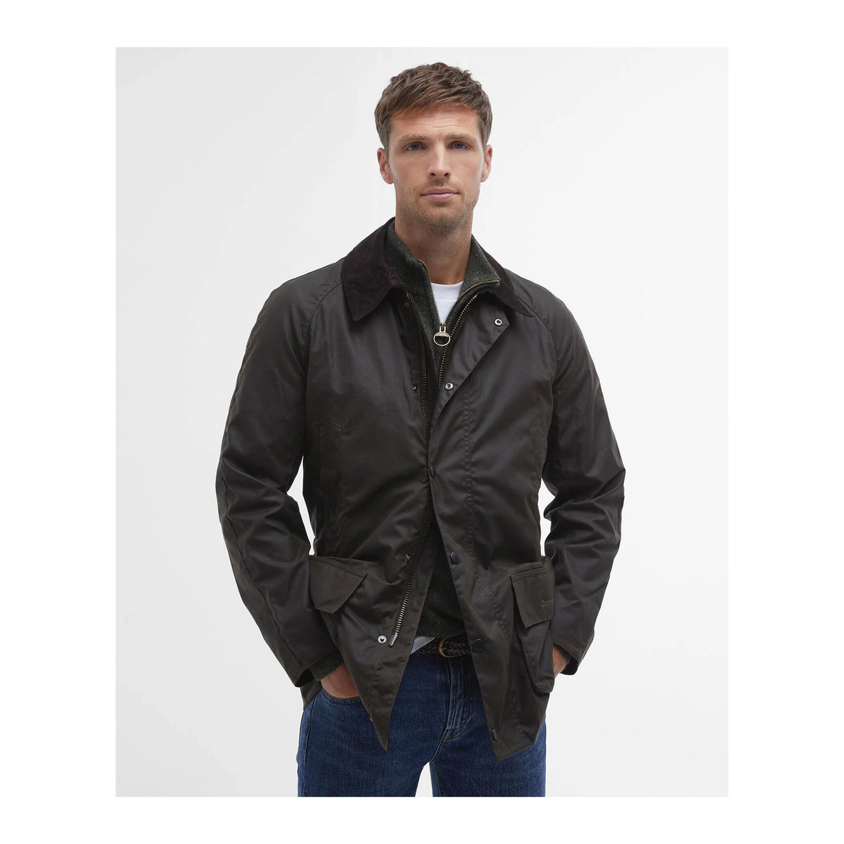 Bristol Waxed Jacket, Herr