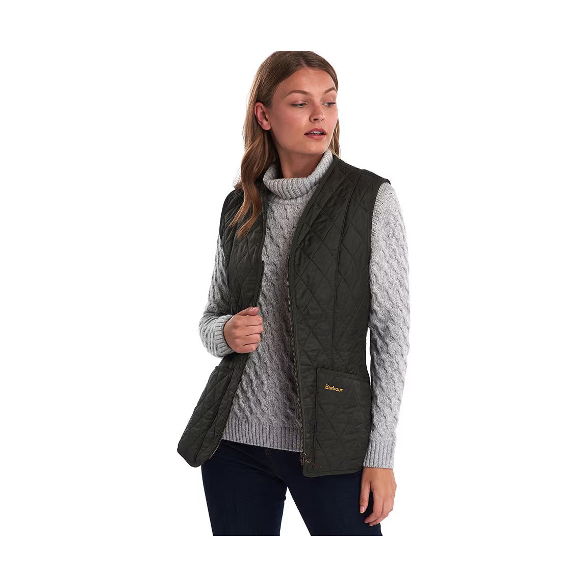 Betty Fleece Liner Vest, Dam
