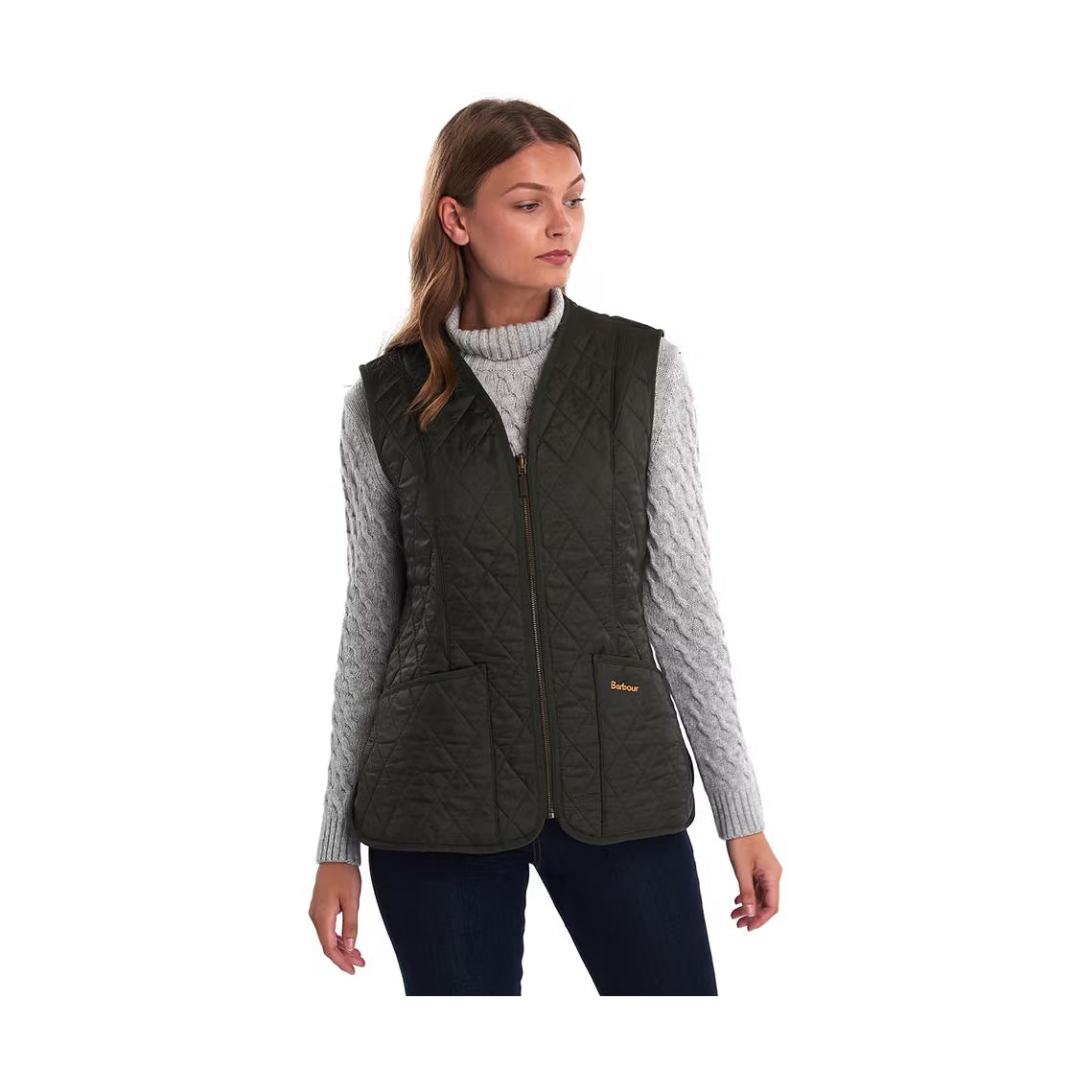 Betty Fleece Liner Vest, Dam