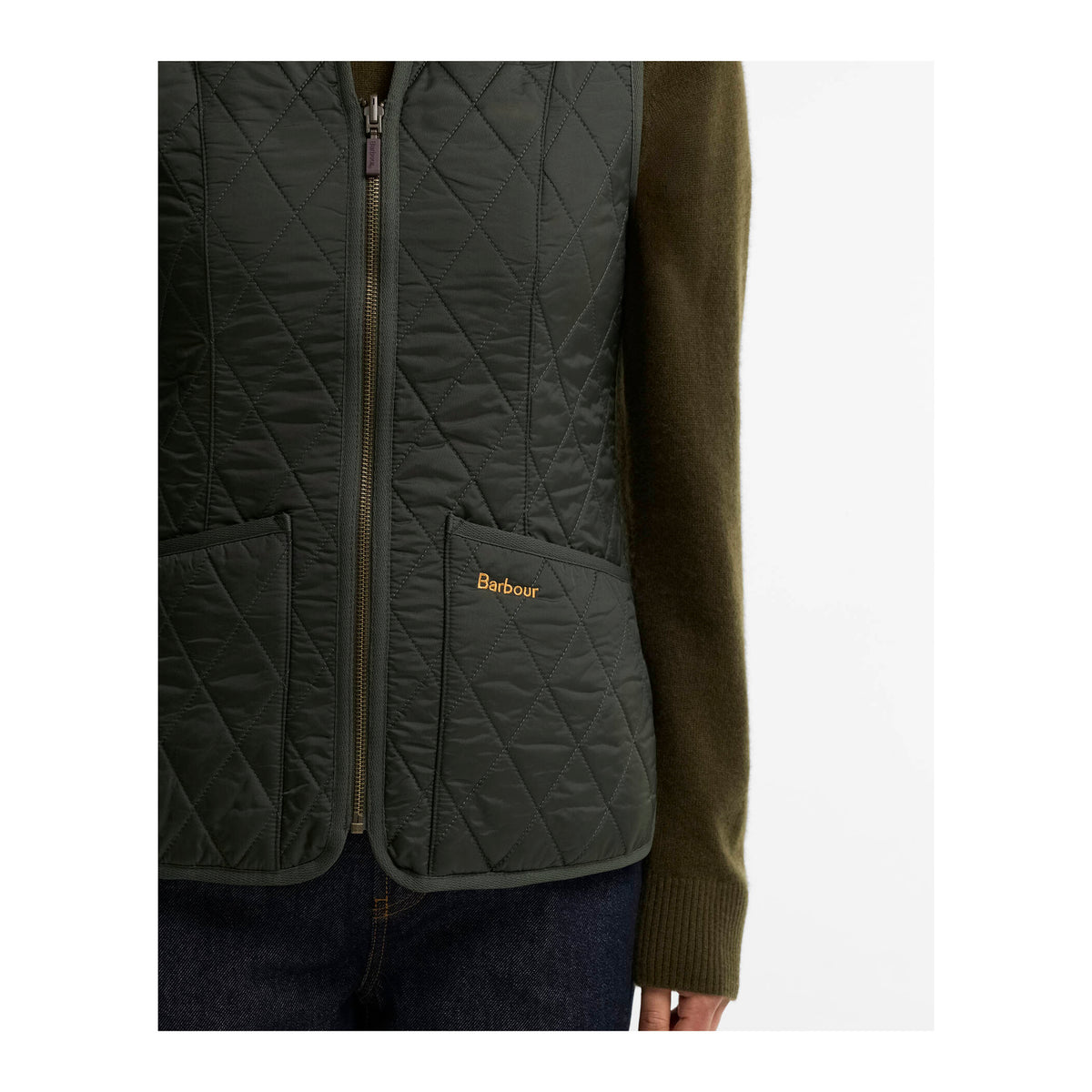 Betty Fleece Liner Vest, Dam