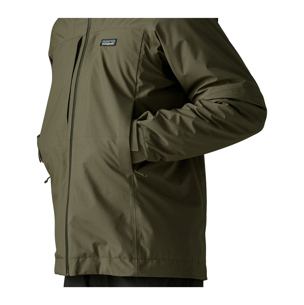 M's Insulated Boulder Fork Rain Jacket, Herr