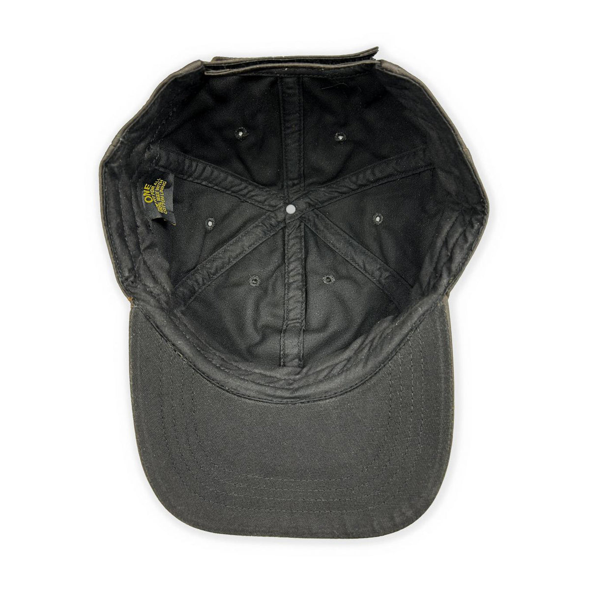 Bäck Waxed Cotton Cap, Dark brown