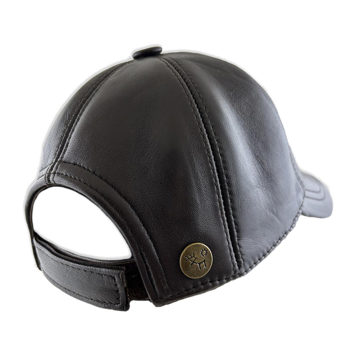 Monz Läderkeps, Dark brown