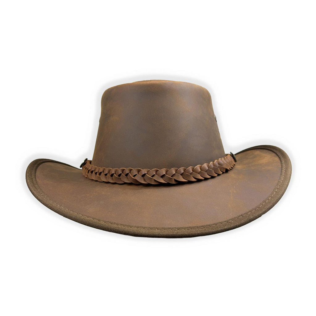 Rustwood Läderhatt, Redish Brown