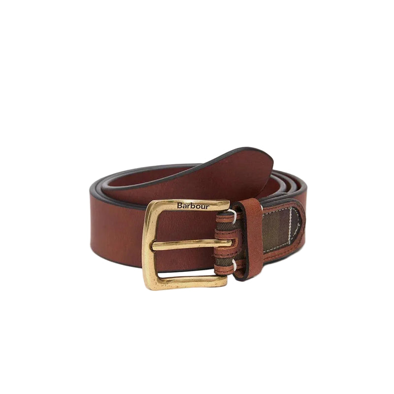 Tartan Leather Belt