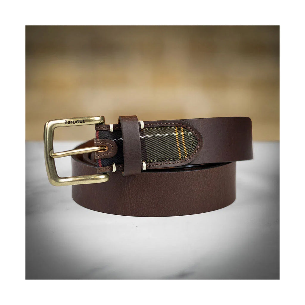 Tartan Leather Belt-2