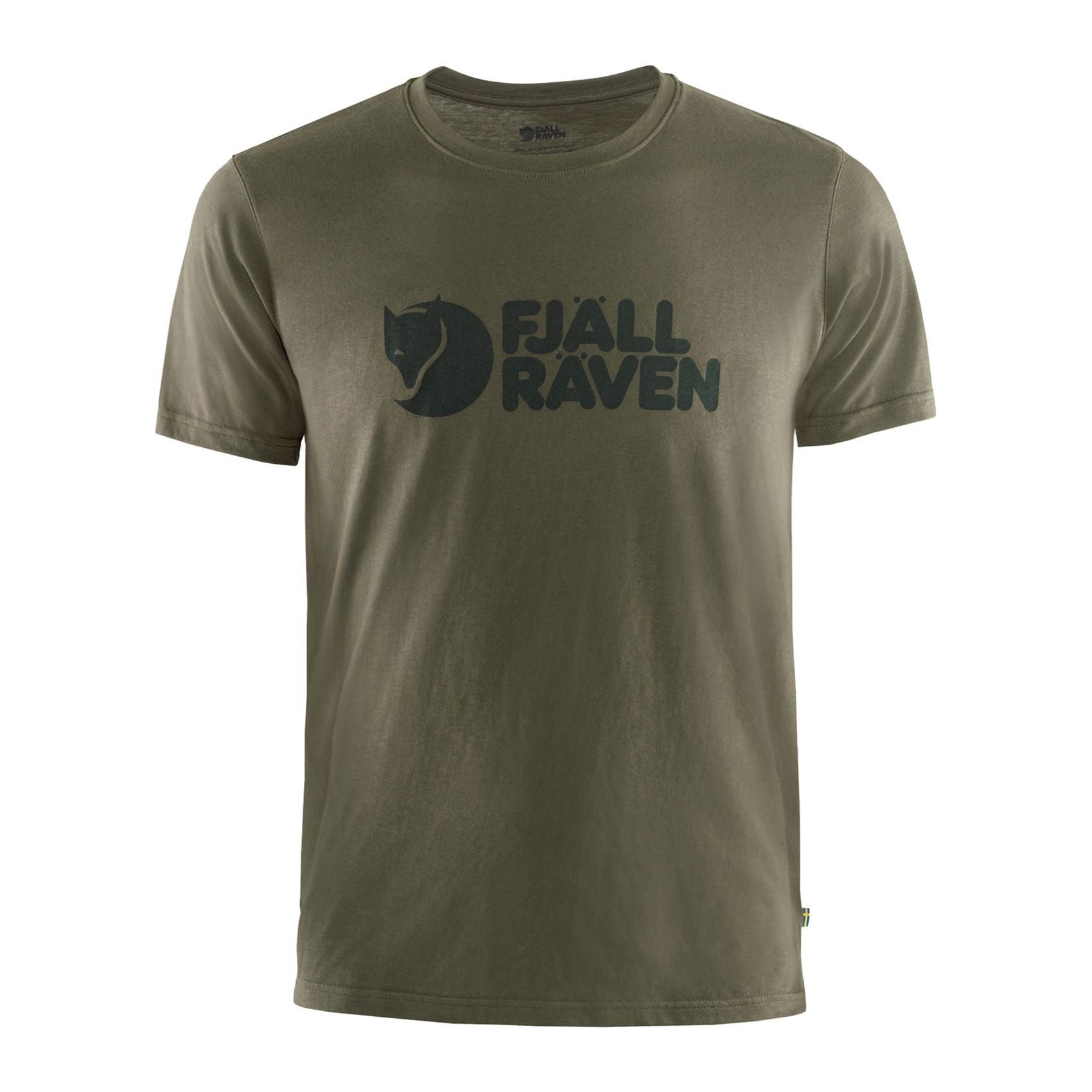 Fjällräven Logo T-shirt M, Dark olive