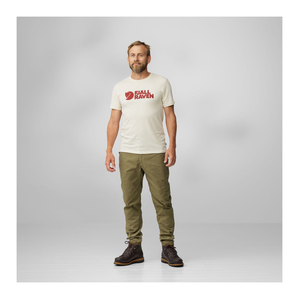Fjällräven Logo T-shirt M, Dark olive