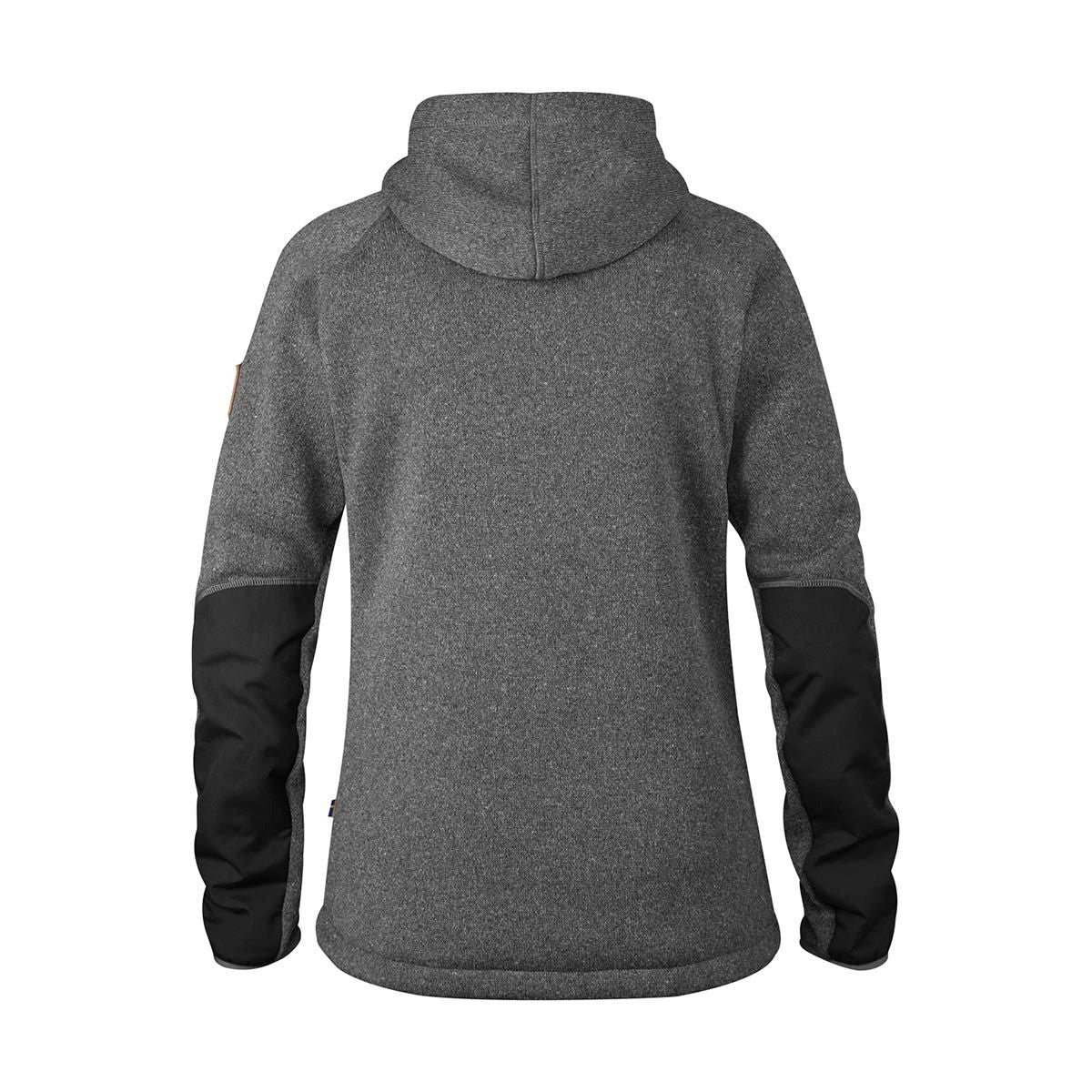 Övik Fleece Hoodie W, Dark grey