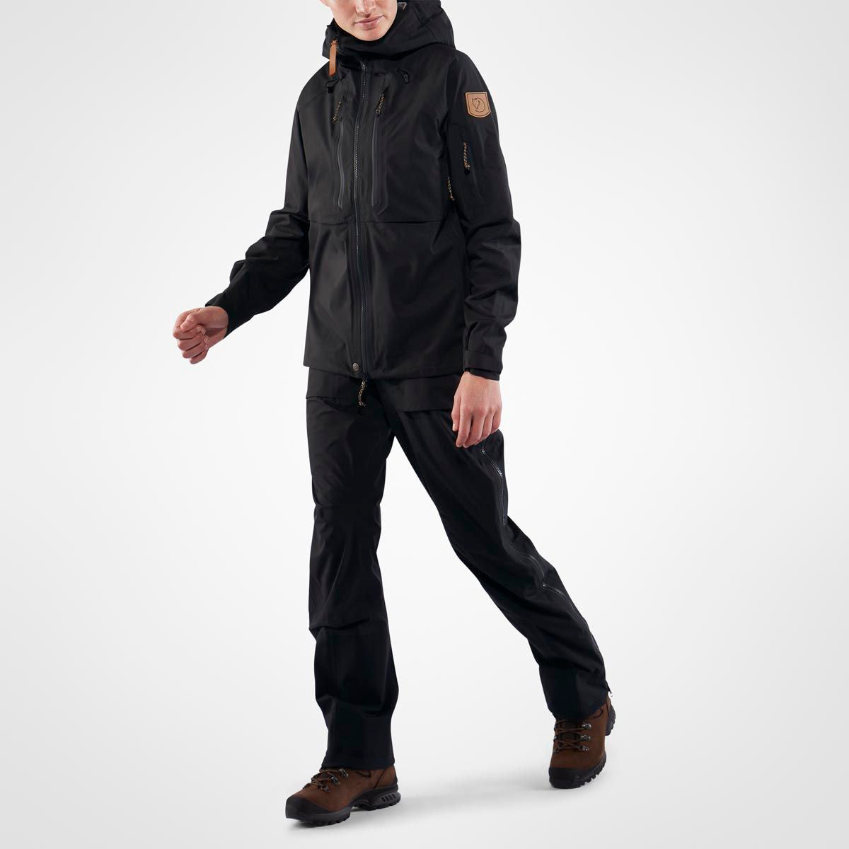 Keb Eco-Shell Jacket W, Black
