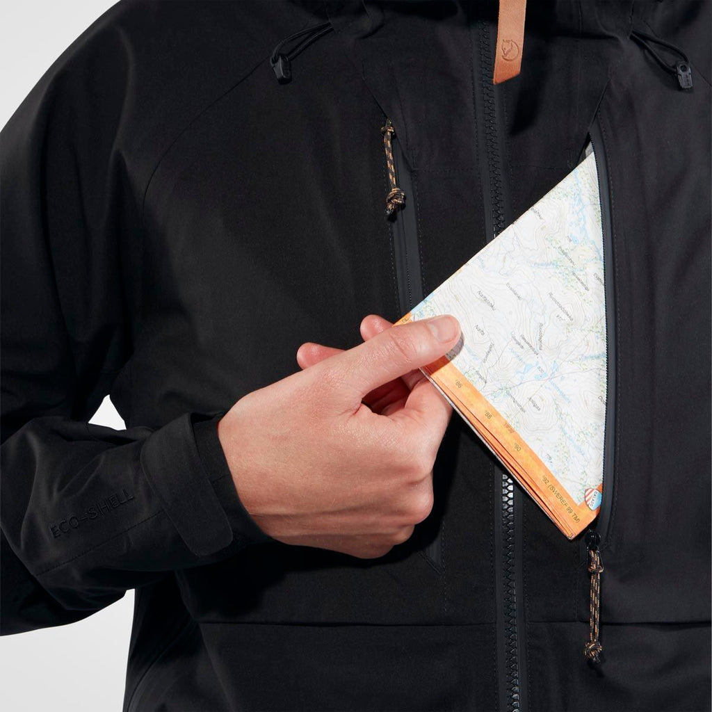 Keb Eco-Shell Jacket W, Black