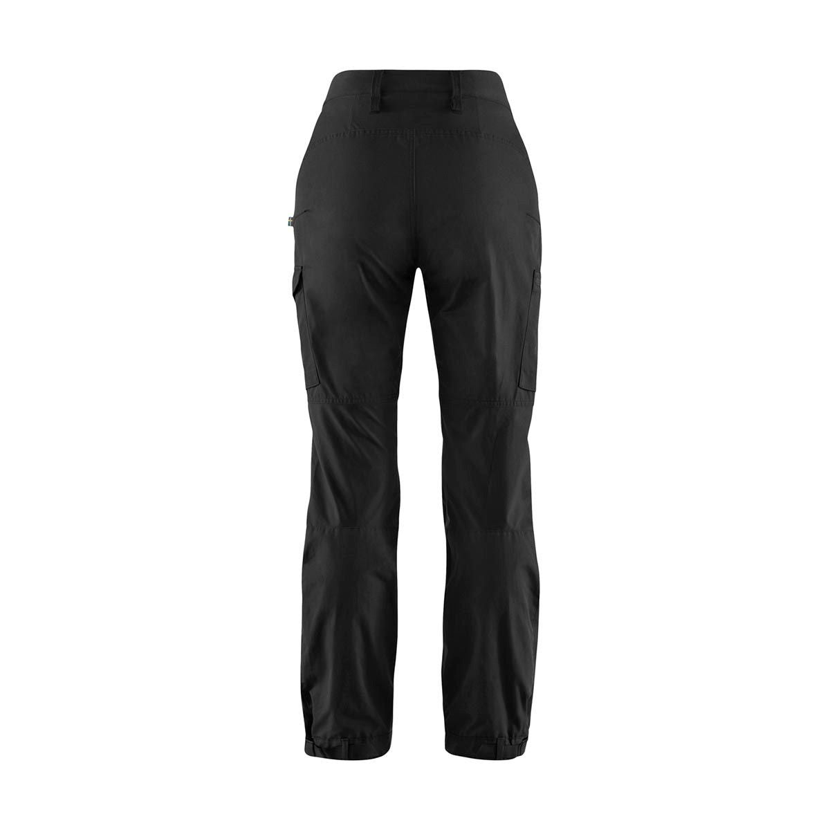 Kaipak Trousers Curved W, Black