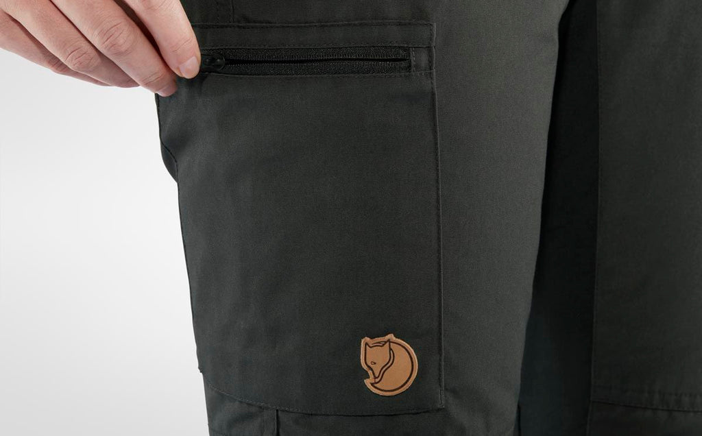 Kaipak Trousers Curved W, Black
