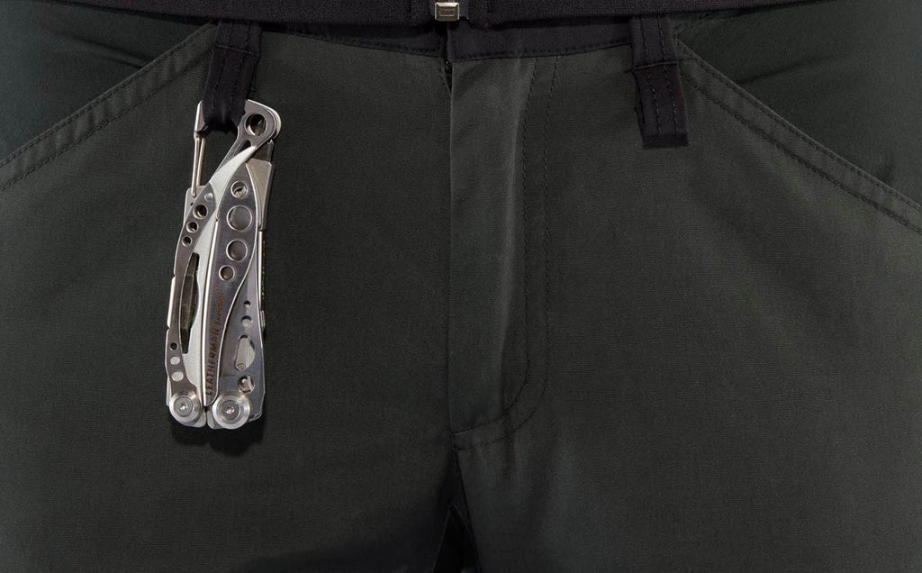 Kaipak Trousers Curved W, Black