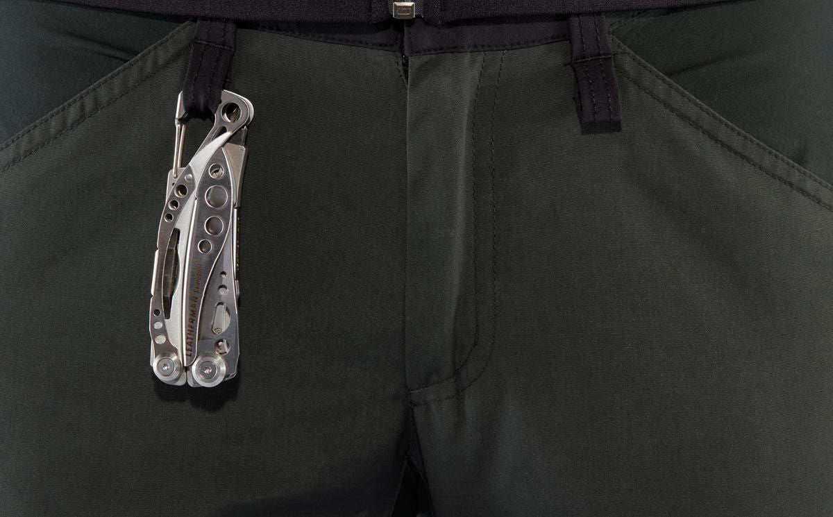 Kaipak Trousers Curved W, Black