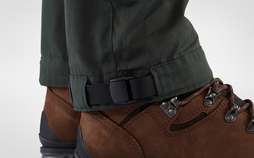 Kaipak Trousers Curved W, Black