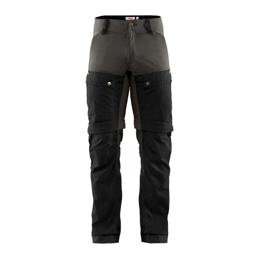 Keb Gaiter Trousers Long M, Black-stone grey