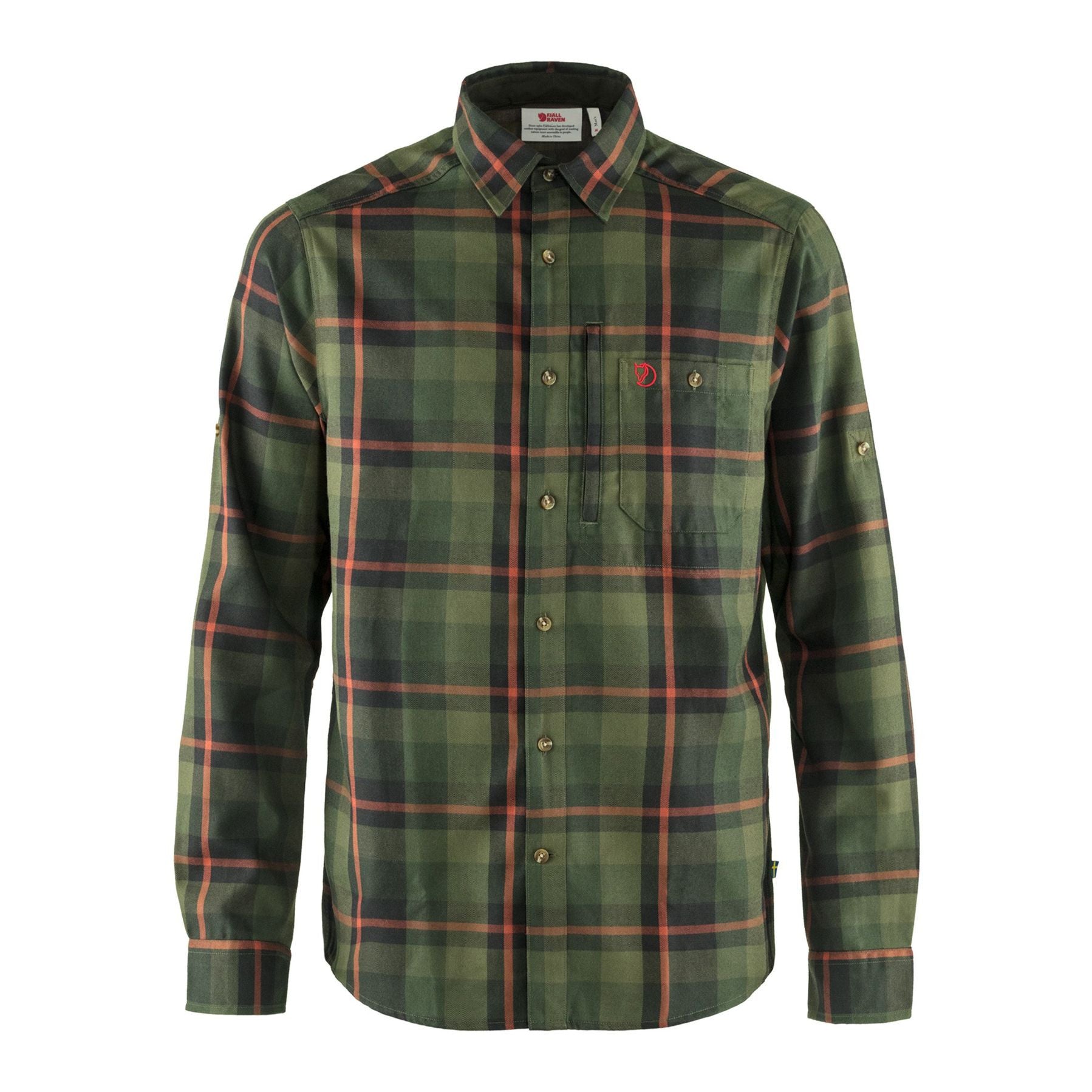 Fjällglim Shirt M, Laurel green