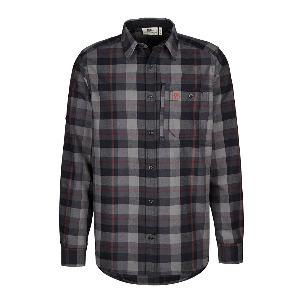 Fjällglim Shirt M, Black grey