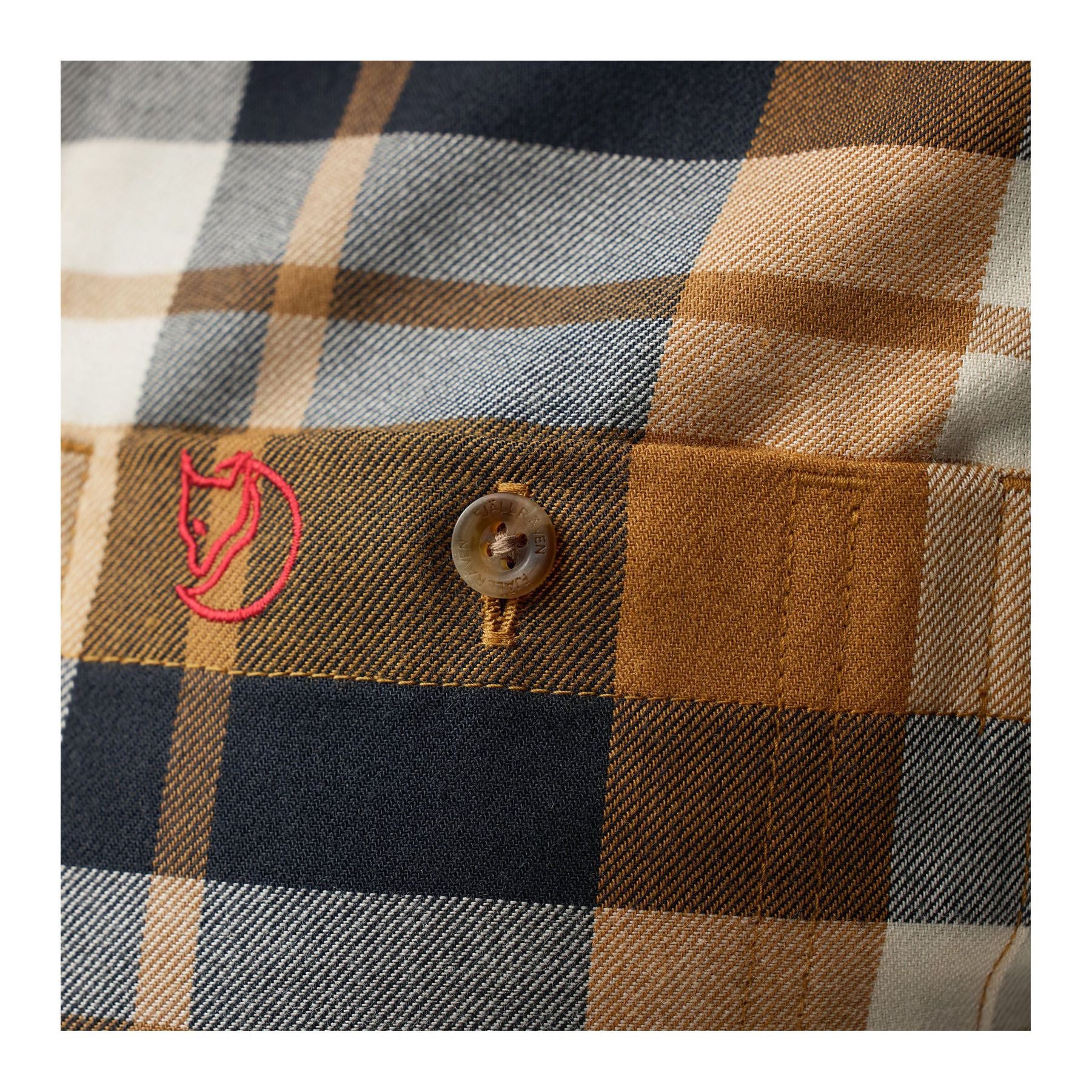 Fjällglim Shirt M, Indigo blue-dawn blue