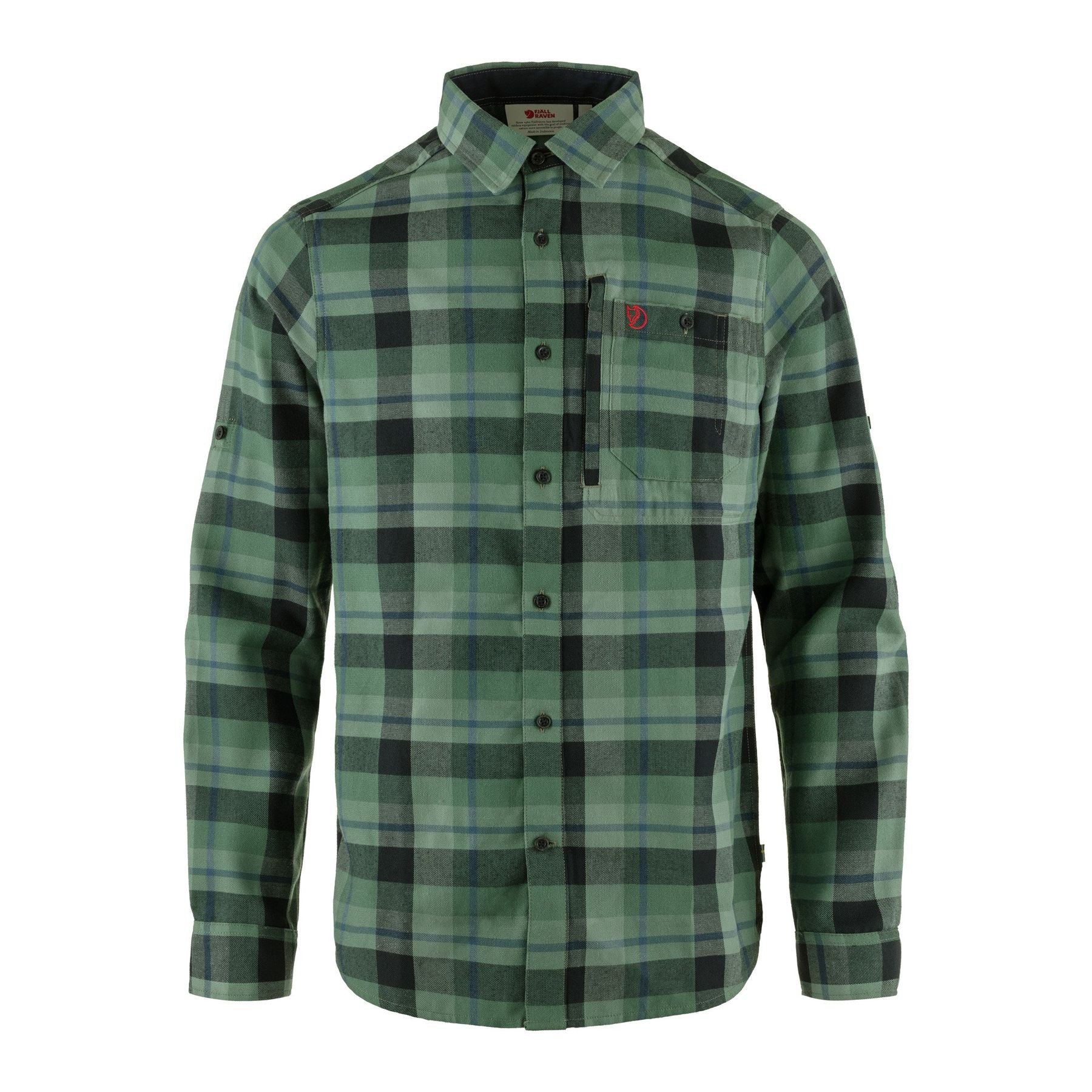 Fjällglim Shirt M, Deep patina-dark navy