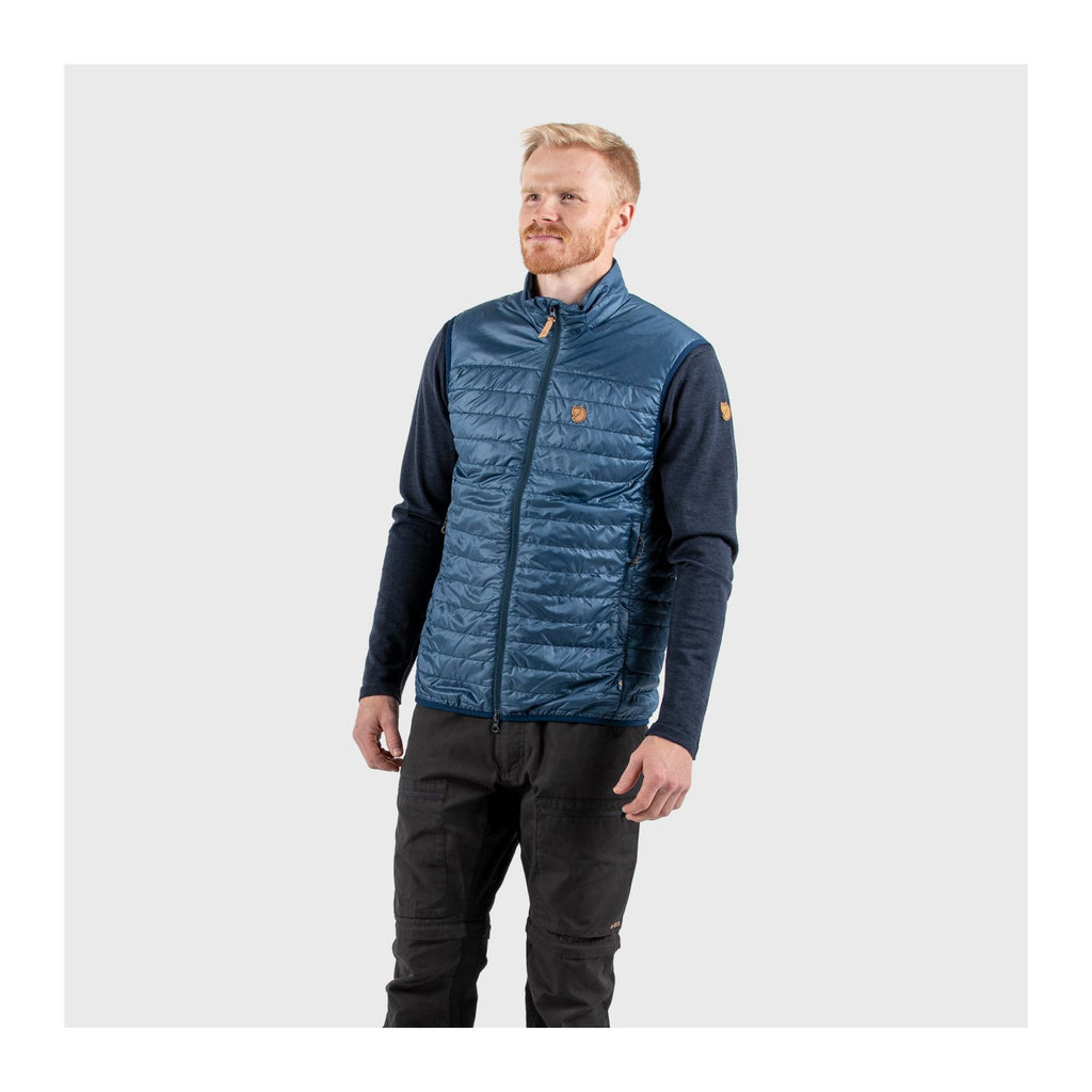 Abisko Padded Vest M, Black