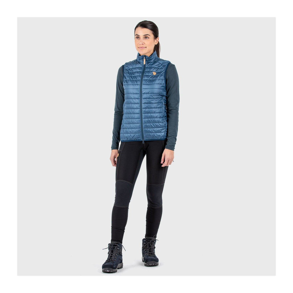 Abisko Padded Vest W, Black