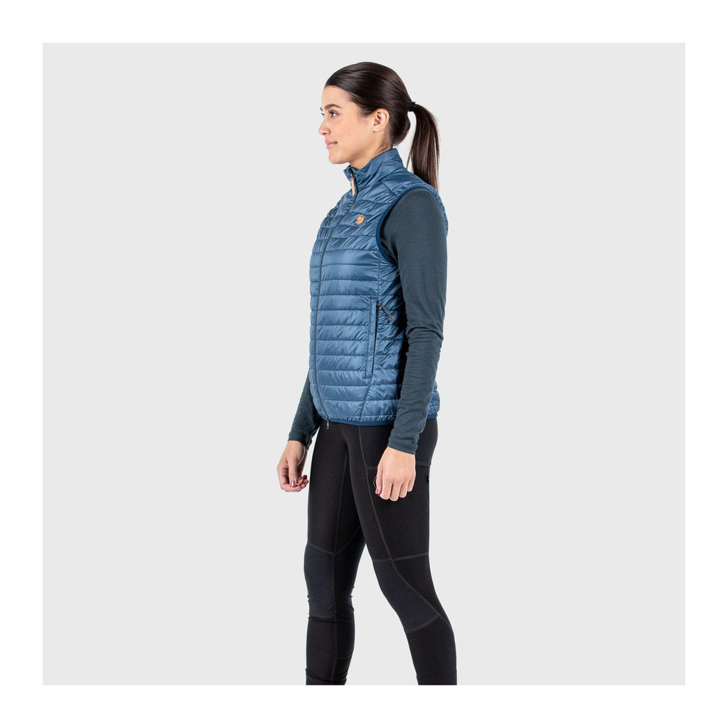 Abisko Padded Vest W, Black
