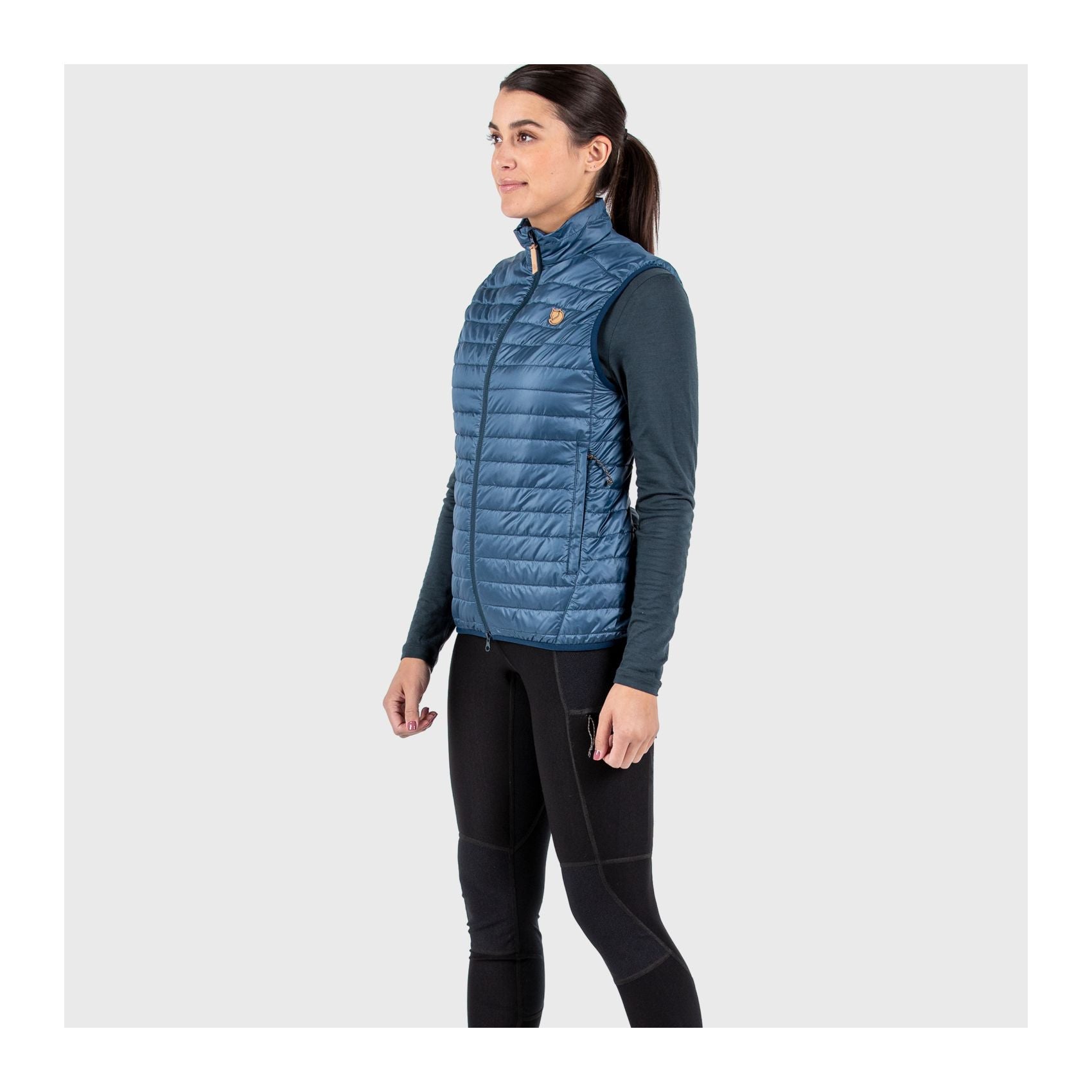 Abisko Padded Vest W, Storm