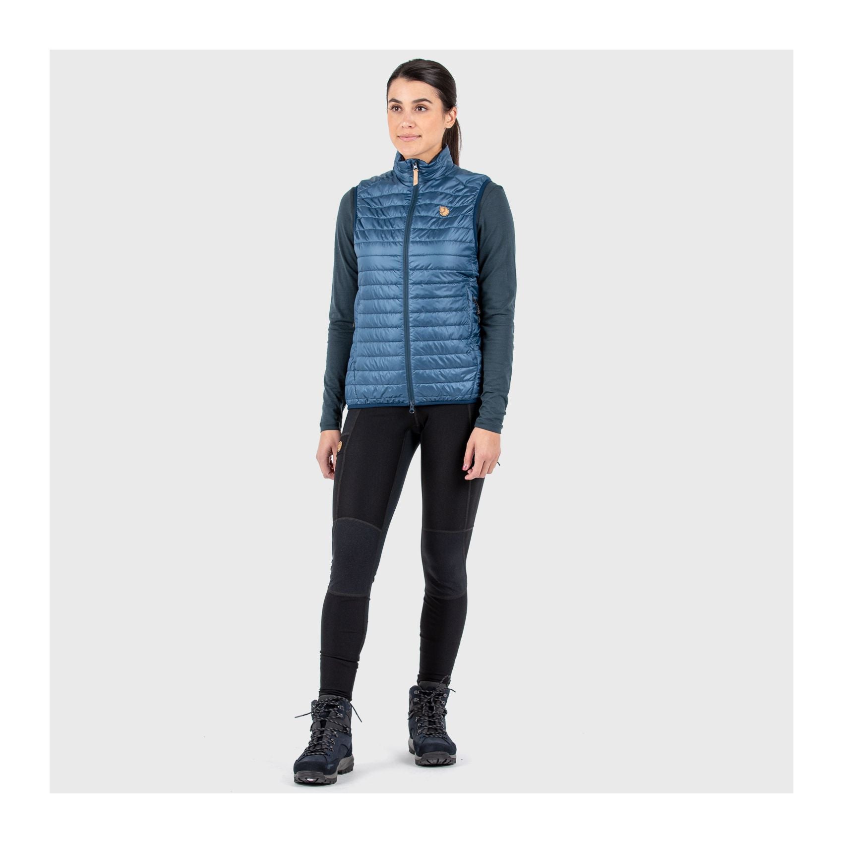Abisko Padded Vest W, Storm