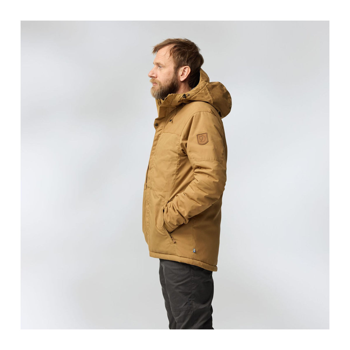 Skogsö Padded Jacket M, Black