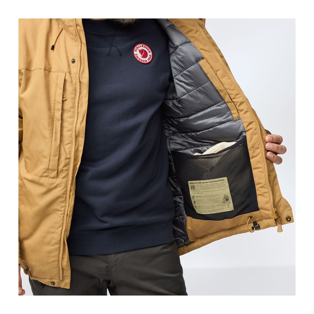 Skogsö Padded Jacket M, Black