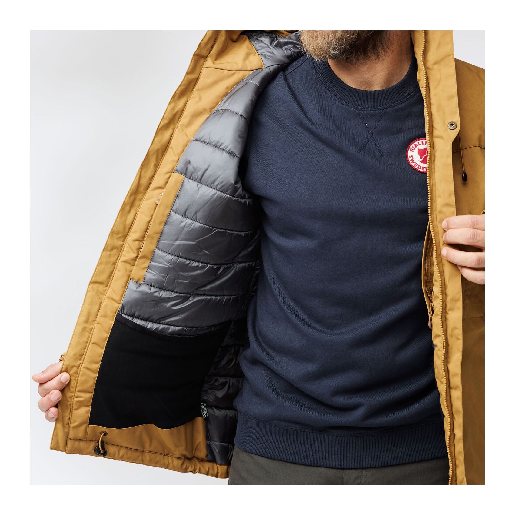 Skogsö Padded Jacket M, Black