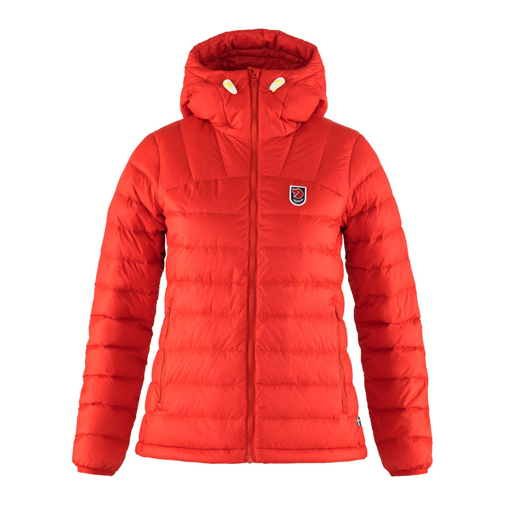 Expedition Pack Down Hoodie W, True red