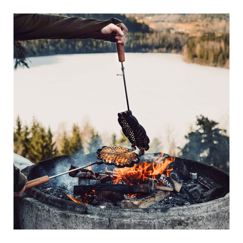 Våffeljärn, gjutjärn-5