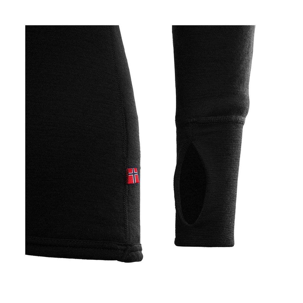 DoubleWool Polo w/zip, M, Herr