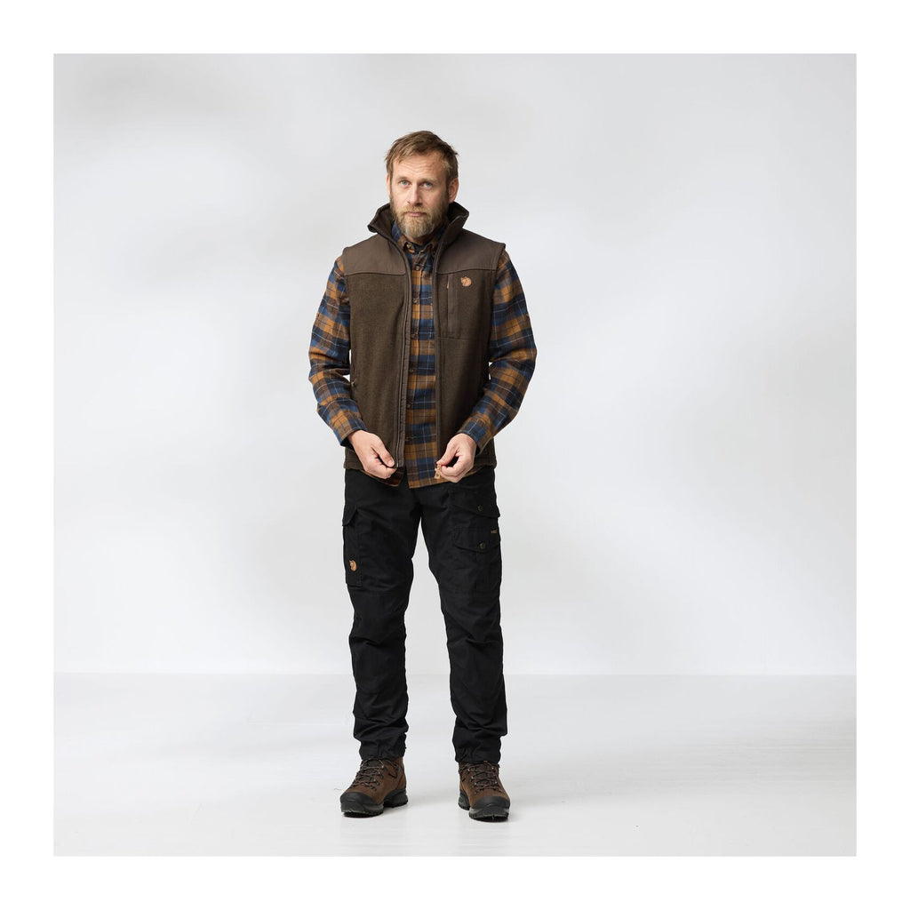 Buck Fleece Vest M, Chestnut