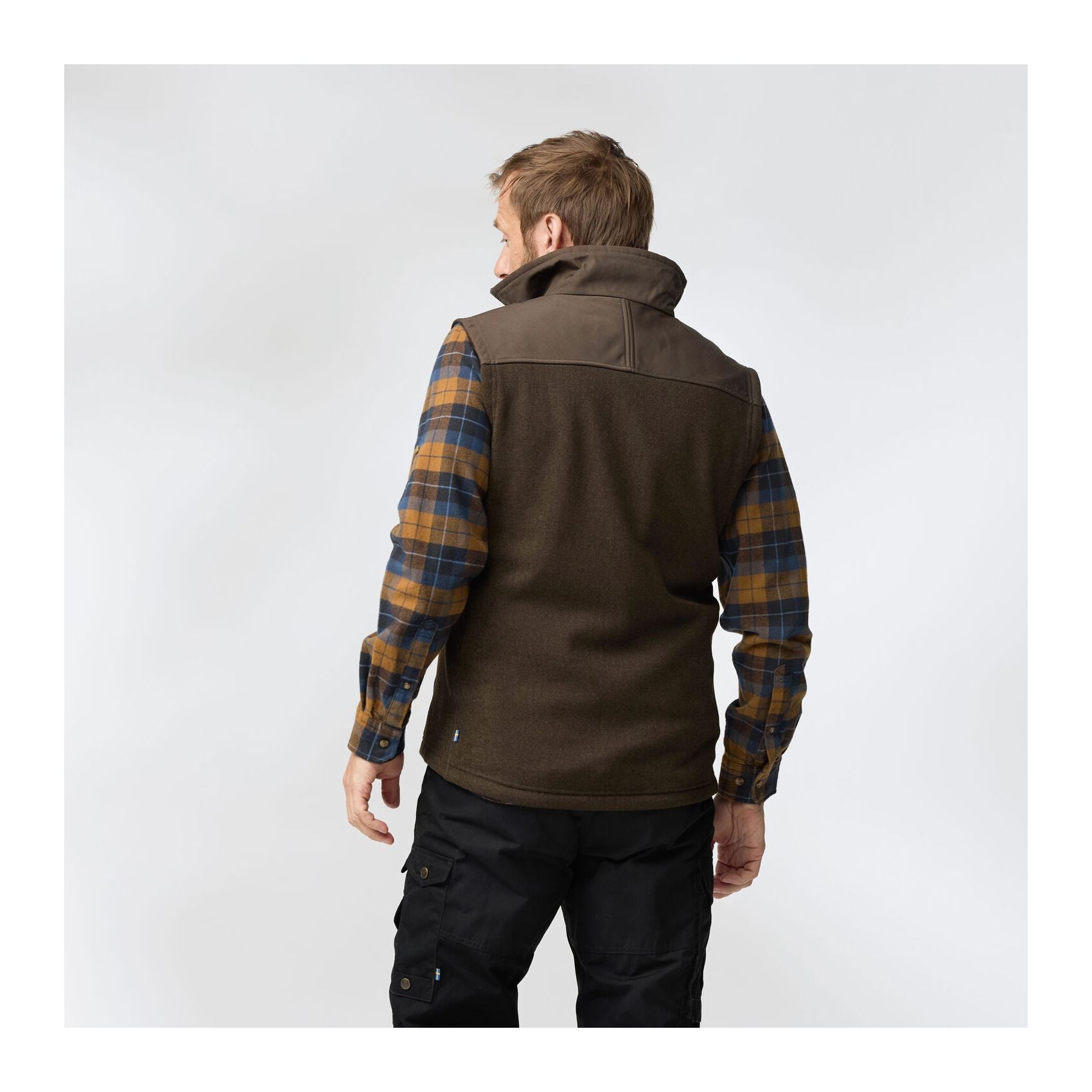 Buck Fleece Vest M, Chestnut