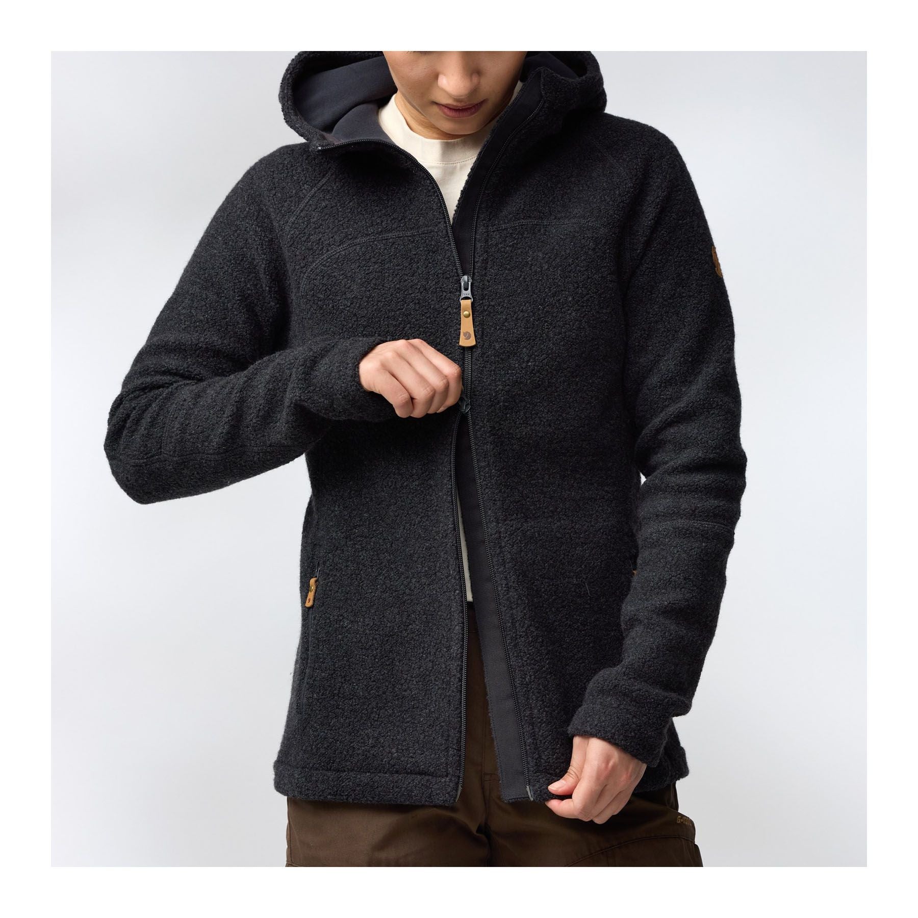 Kaitum Fleece W, Dark grey