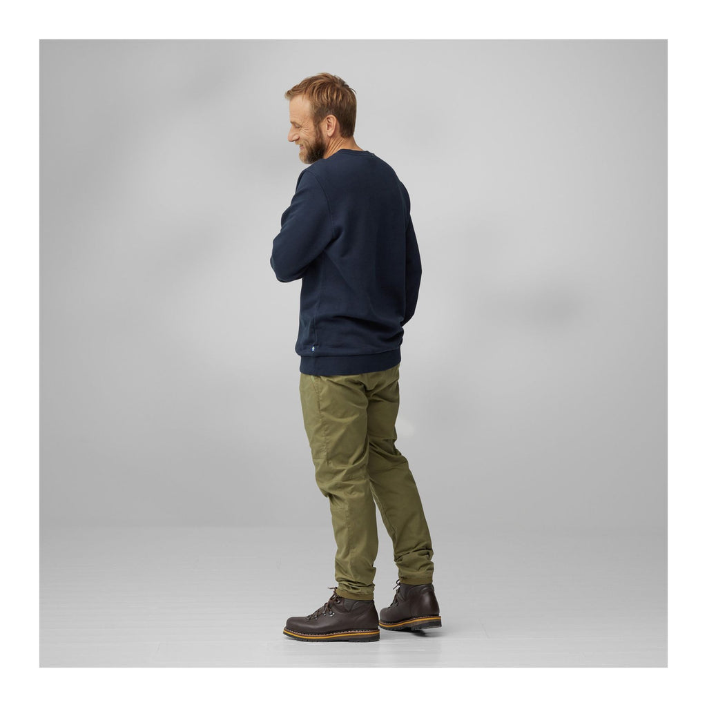 Fjällräven Logo Sweater M, Black