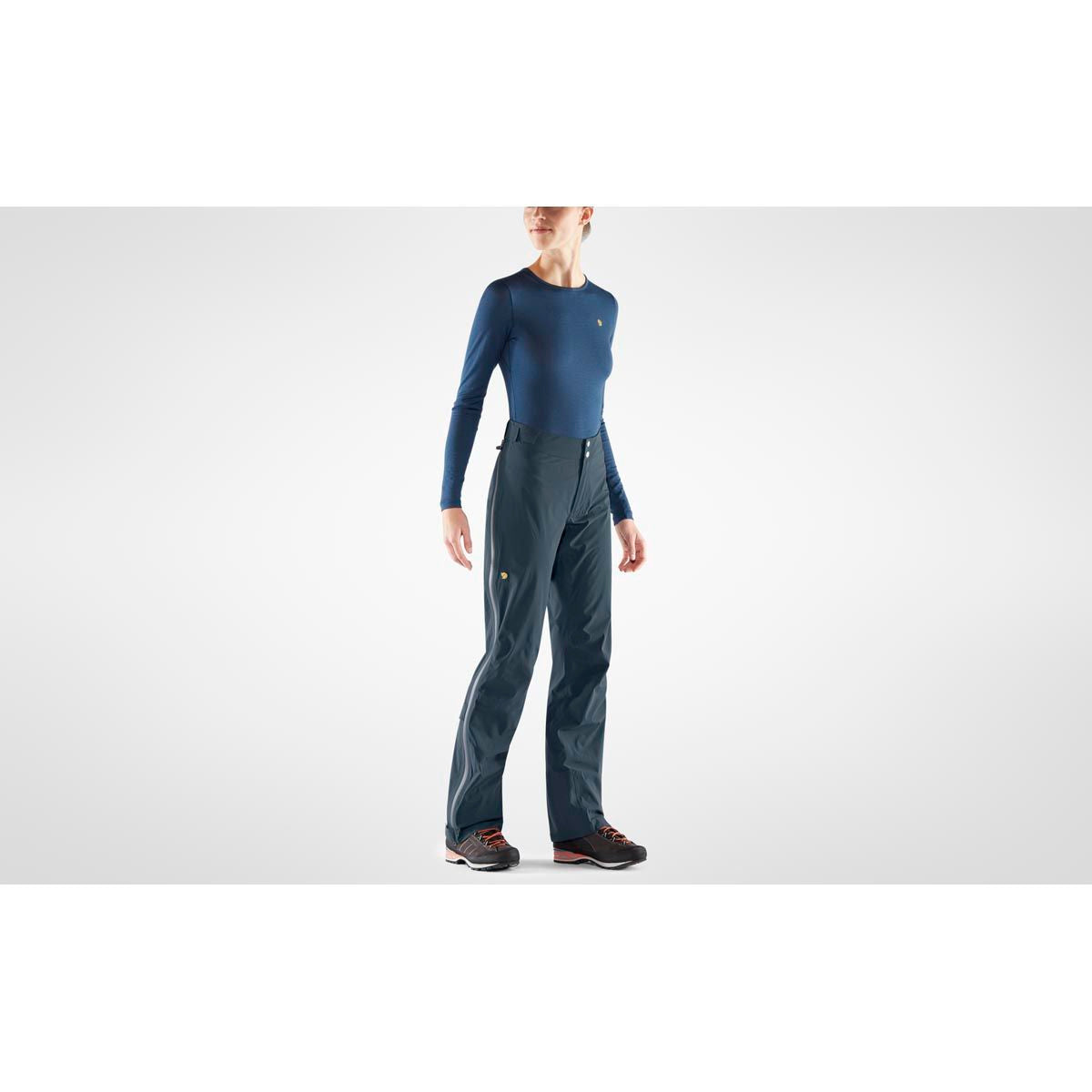 Bergtagen Lite Eco-Shell Trousers W, Mountain blue