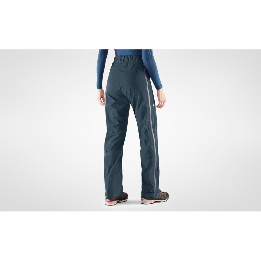 Bergtagen Lite Eco-Shell Trousers W, Mountain blue