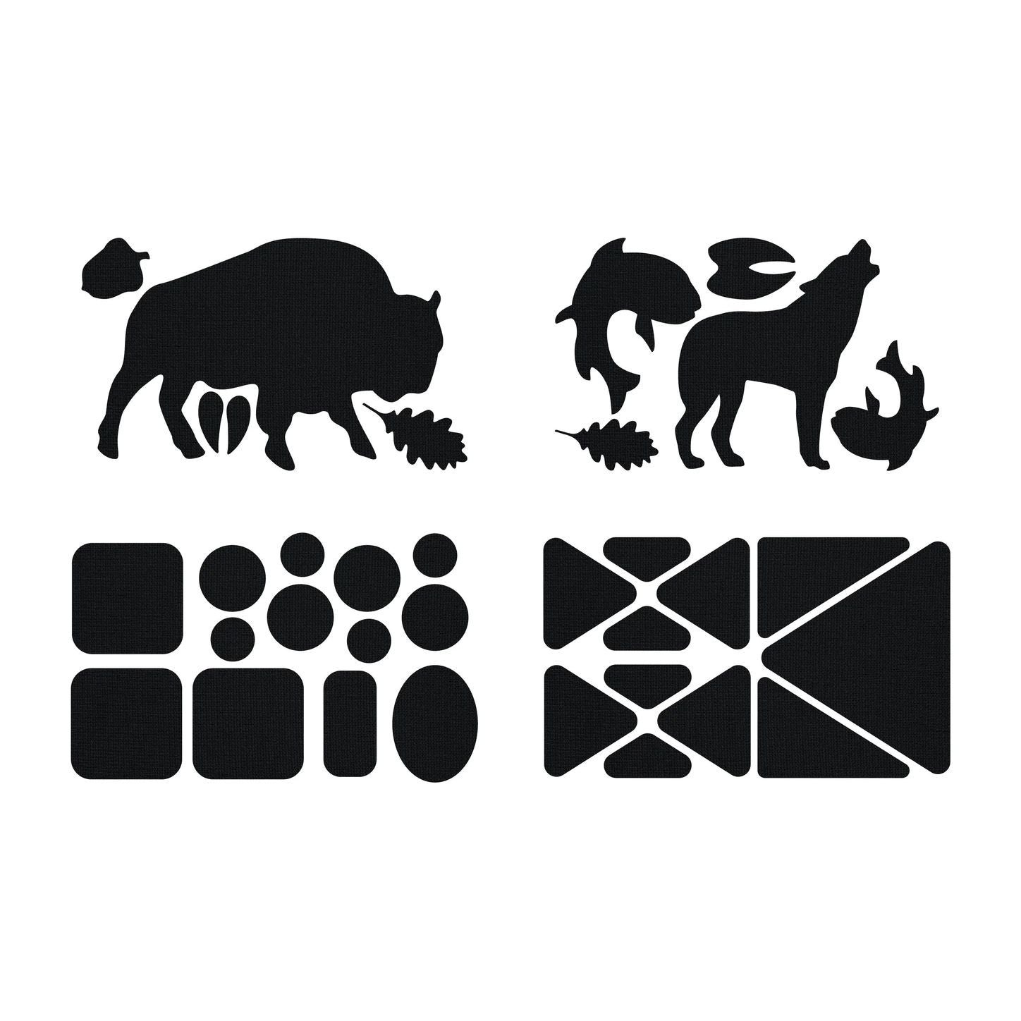 Tenacious Tape Gear Patches Black-1