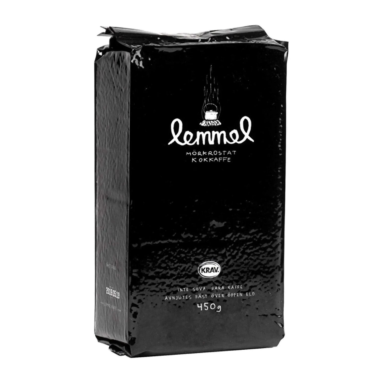 Mörkrostat Lemmelkaffe eko/KRAV 450g-1