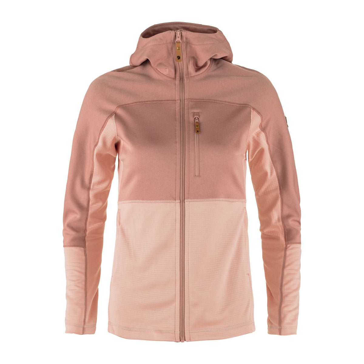 Abisko Trail Fleece W, Chalk rose-dusty rose